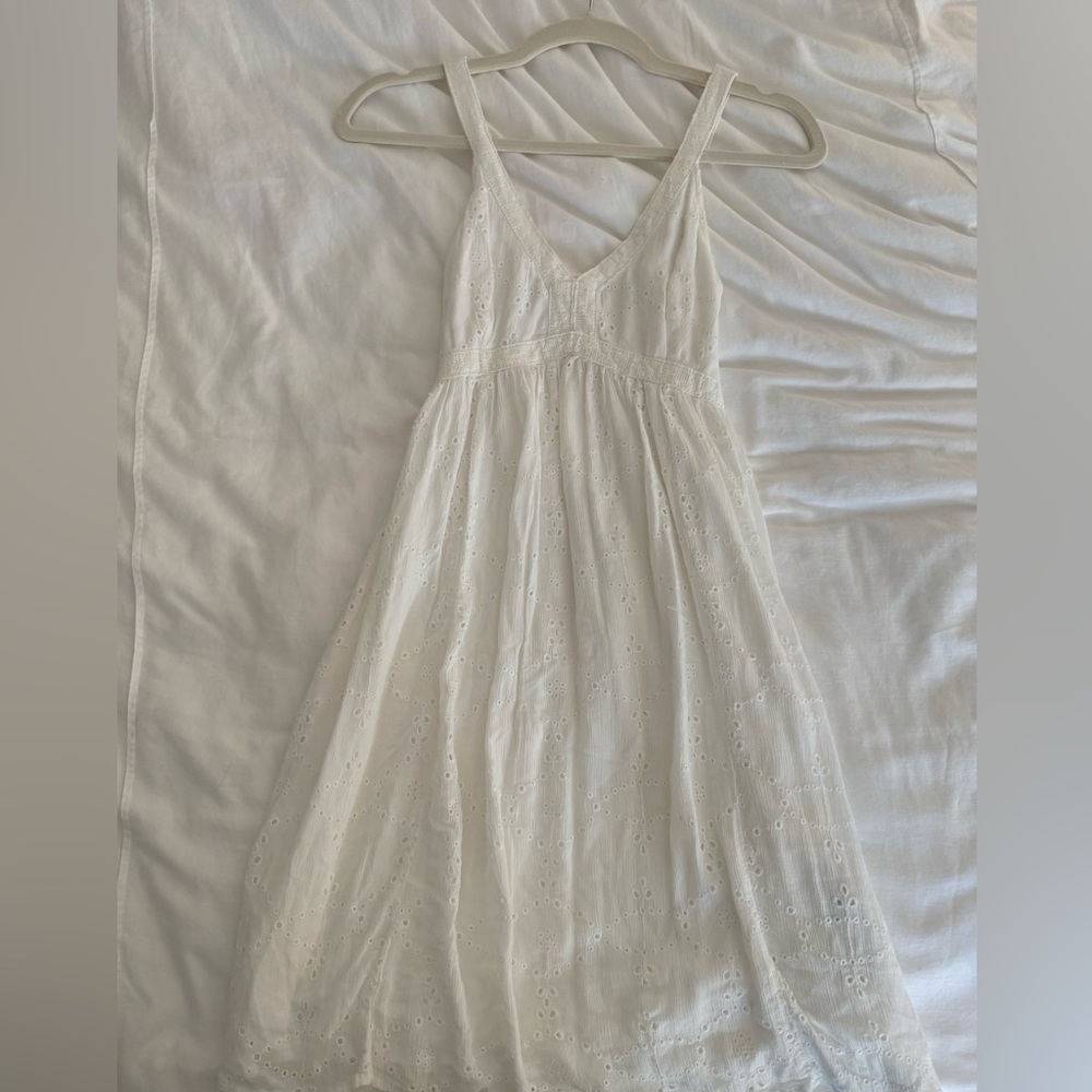 Hollister white dress